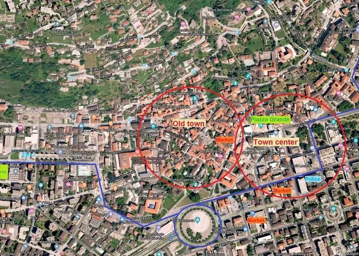 Locarno, Casa Pioda - Nahe Zentrum, Mit Balkon Und Parkplatz Locarno